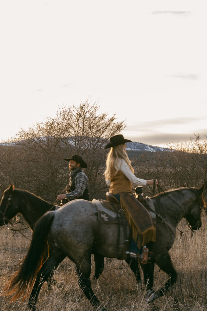 Montana Western Ranch Engagement Session, Western Engagement Session, Ranch Engagement, Texas Engagement, Texas Ranch Engagement, Engagement Photos, Western Engagement Outfit Inspo, Western Engagement Photographer, Montana Engagement Photographer, Texas Engagement Photographer