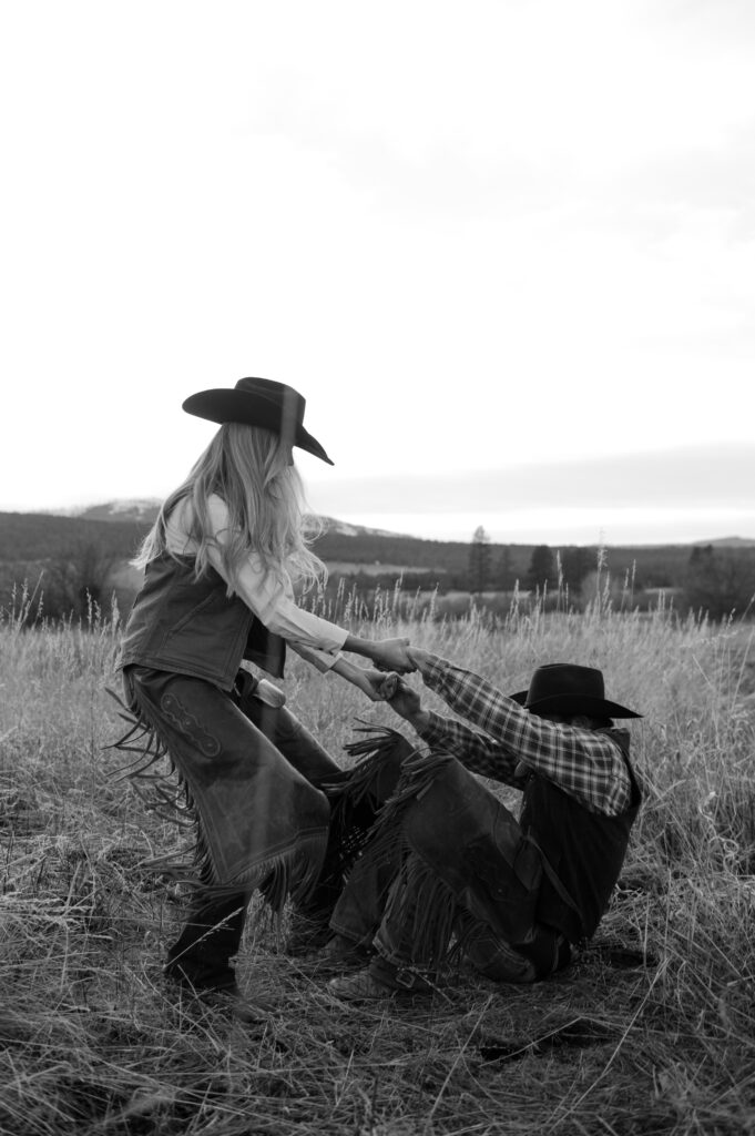 Montana Western Ranch Engagement Session, Western Engagement Session, Ranch Engagement, Texas Engagement, Texas Ranch Engagement, Engagement Photos, Western Engagement Outfit Inspo, Western Engagement Photographer, Montana Engagement Photographer, Texas Engagement Photographer